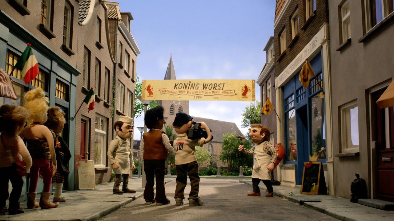 King Sausage backdrop