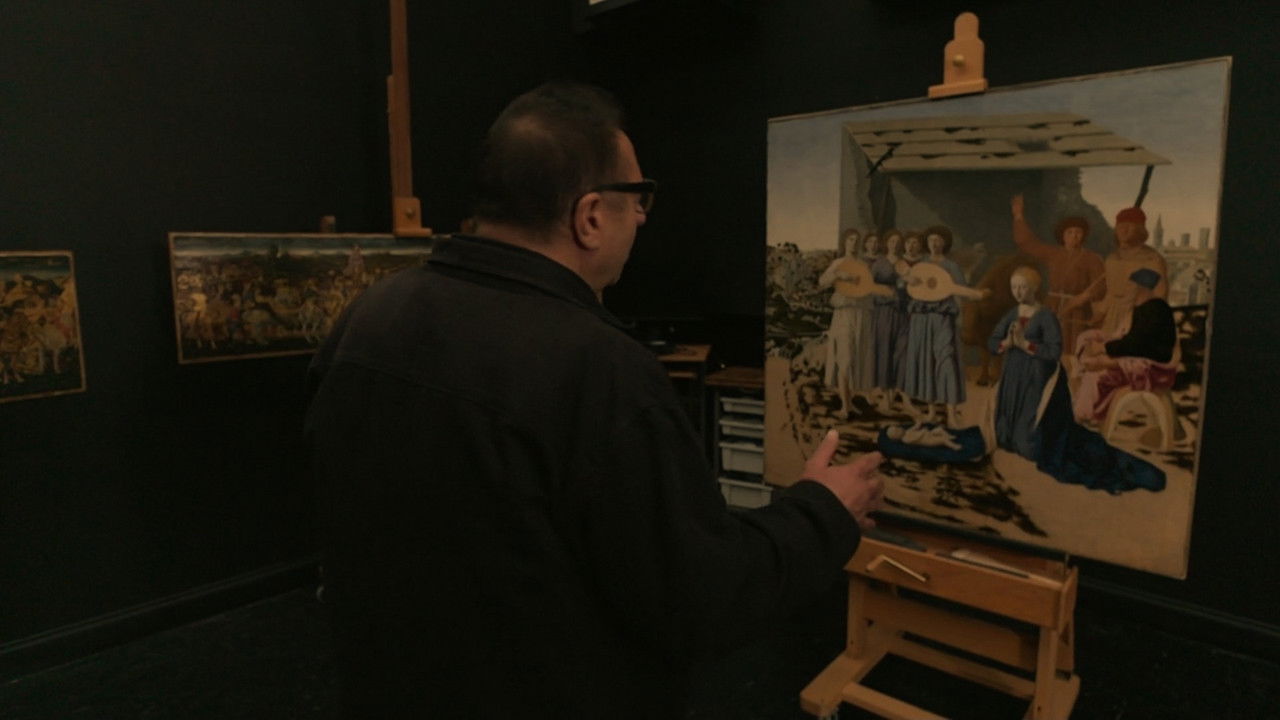 The Mystery of the Nativity backdrop