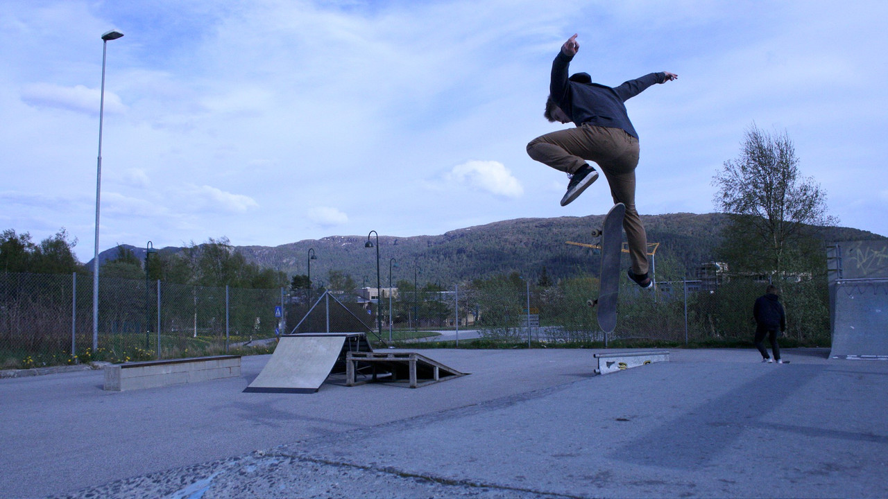 Hardflip backdrop