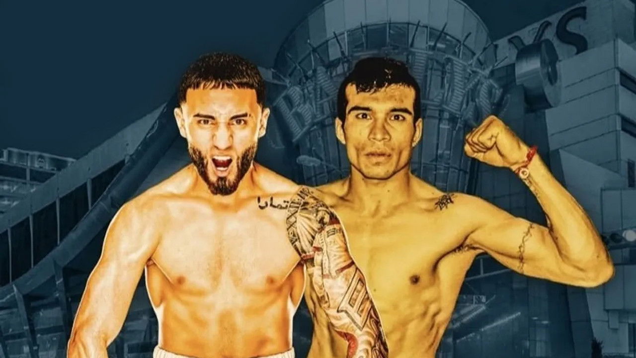 Joseph Adorno vs. Hugo Alberto Roldan backdrop