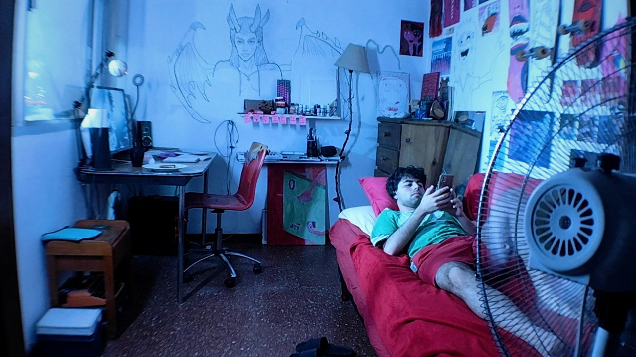 Figure 8: The metal is the ruin of our skin backdrop