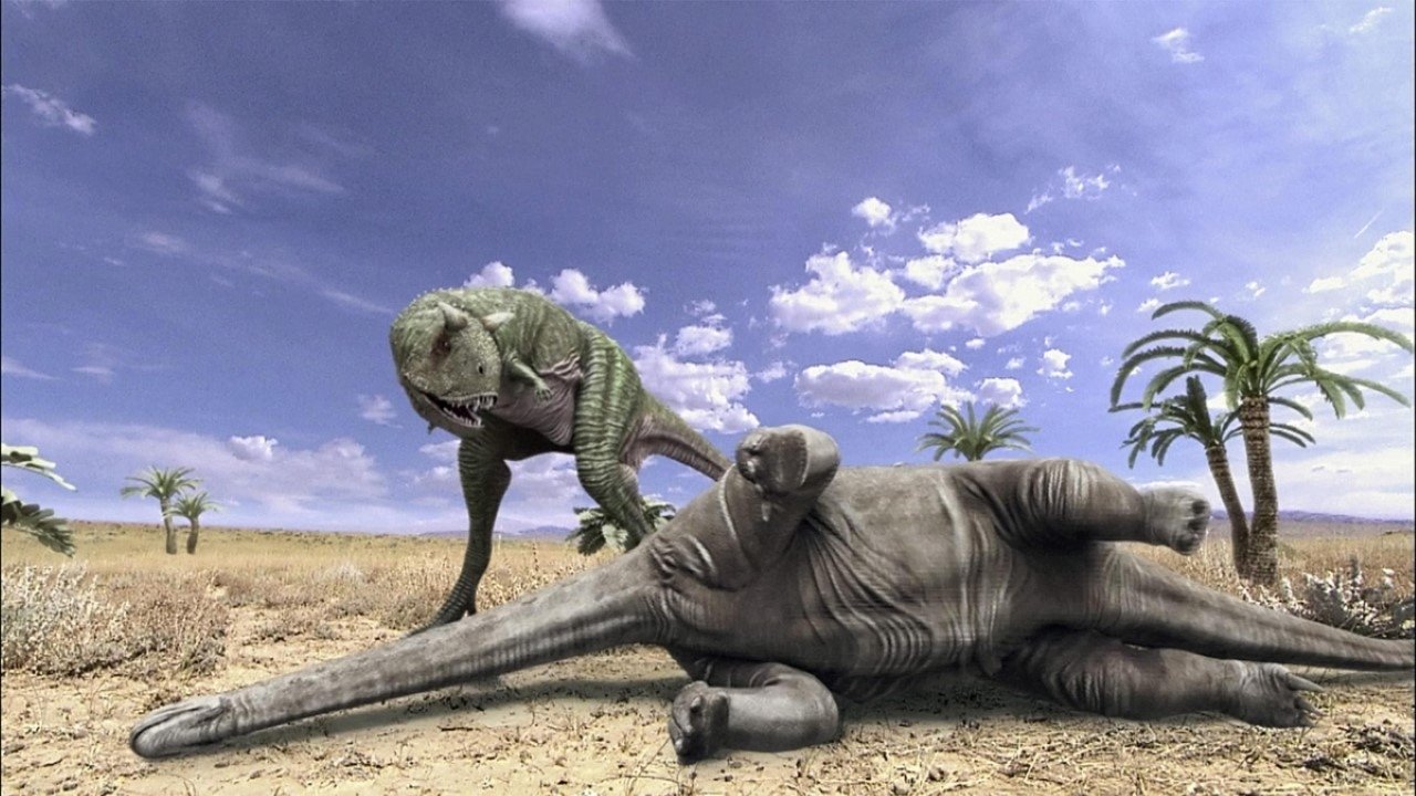 La relève du dinosaure backdrop