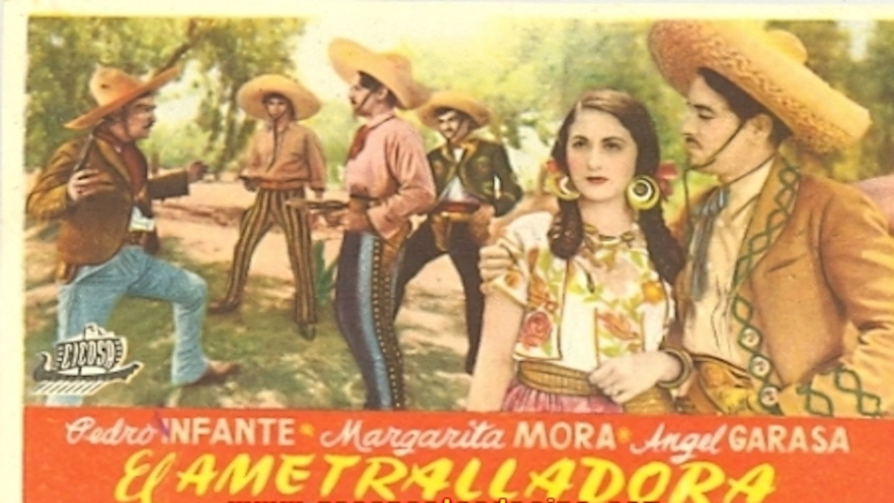 El ametralladora backdrop