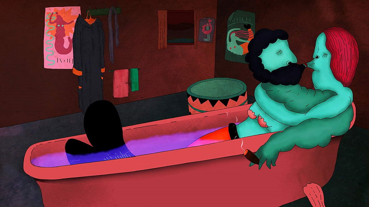 Mermaids and Rhinos backdrop