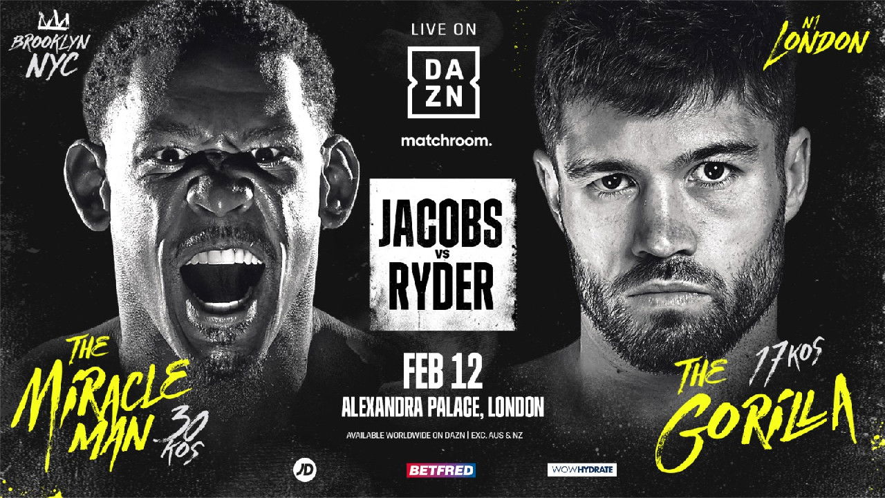 Daniel Jacobs vs. John Ryder backdrop