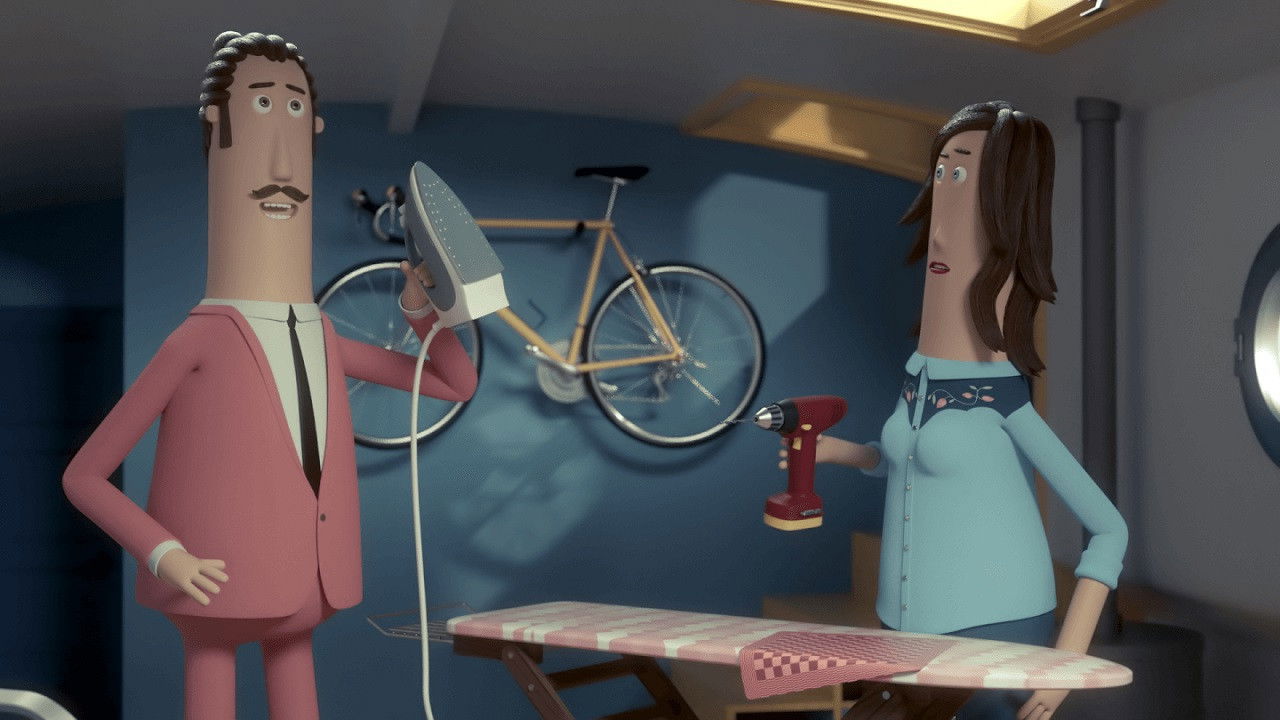 A Double Life backdrop