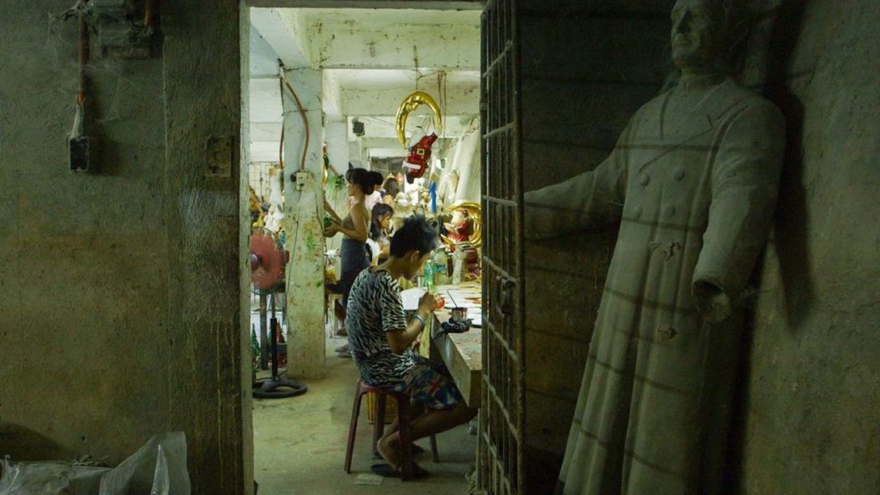 Divine Factory backdrop