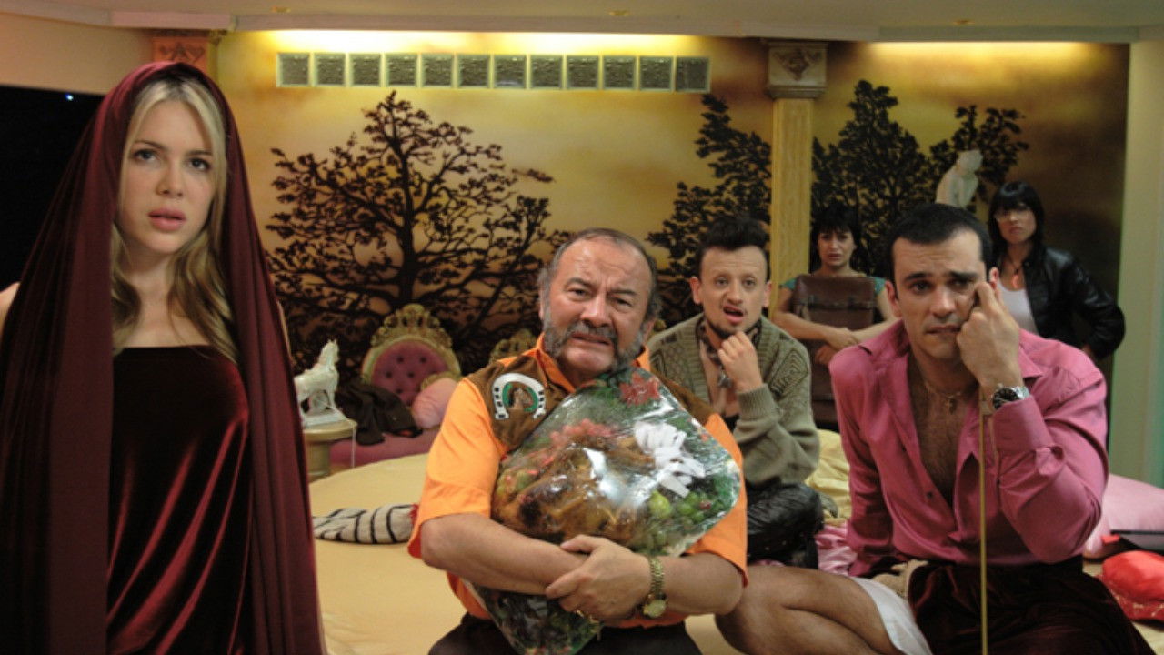 In fraganti backdrop