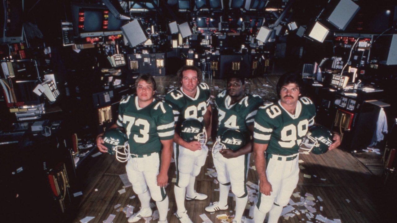 The New York Sack Exchange backdrop