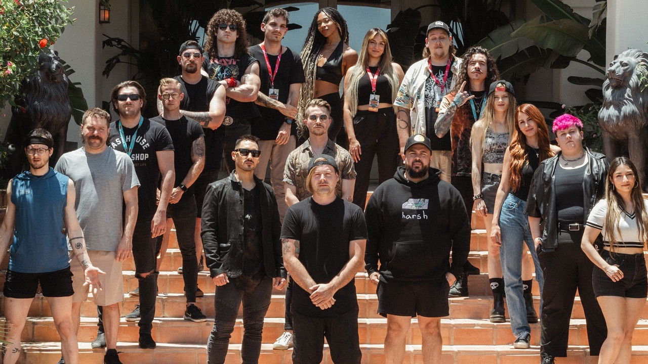 Musician Mansion backdrop