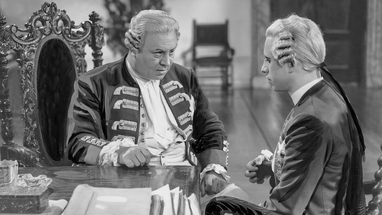 The Old and The Young King backdrop