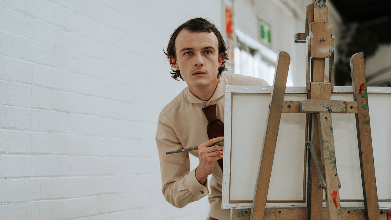 Wilbert Wire backdrop