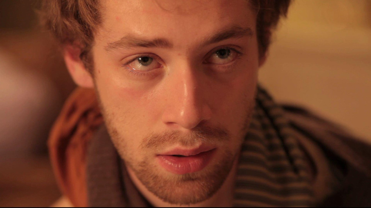 Boy Eating the Bird's Food backdrop