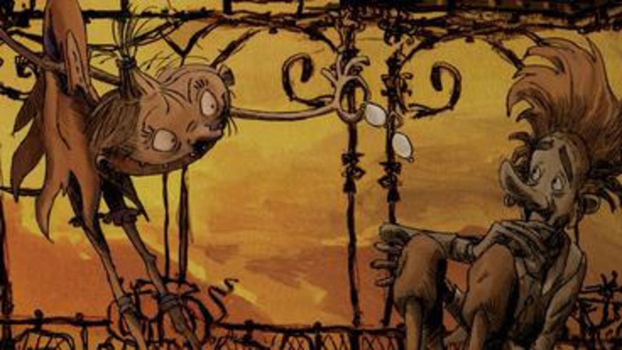 The Man on the Moon backdrop