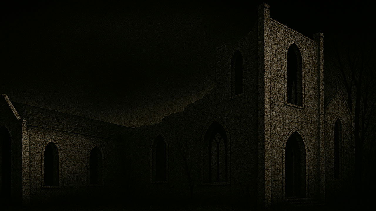 The First Night backdrop