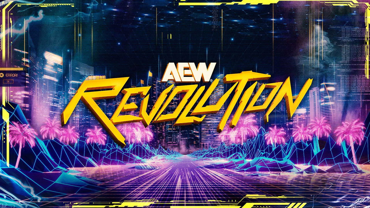 AEW Revolution 2026 backdrop