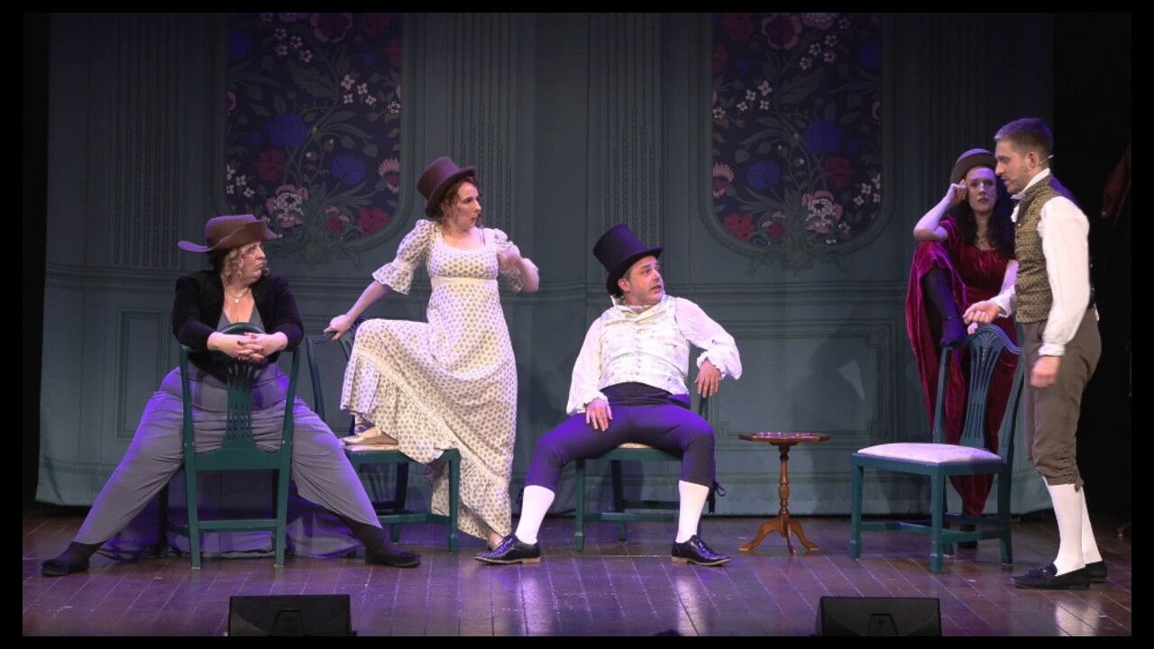 Austentatious - Queer as Folkestone backdrop