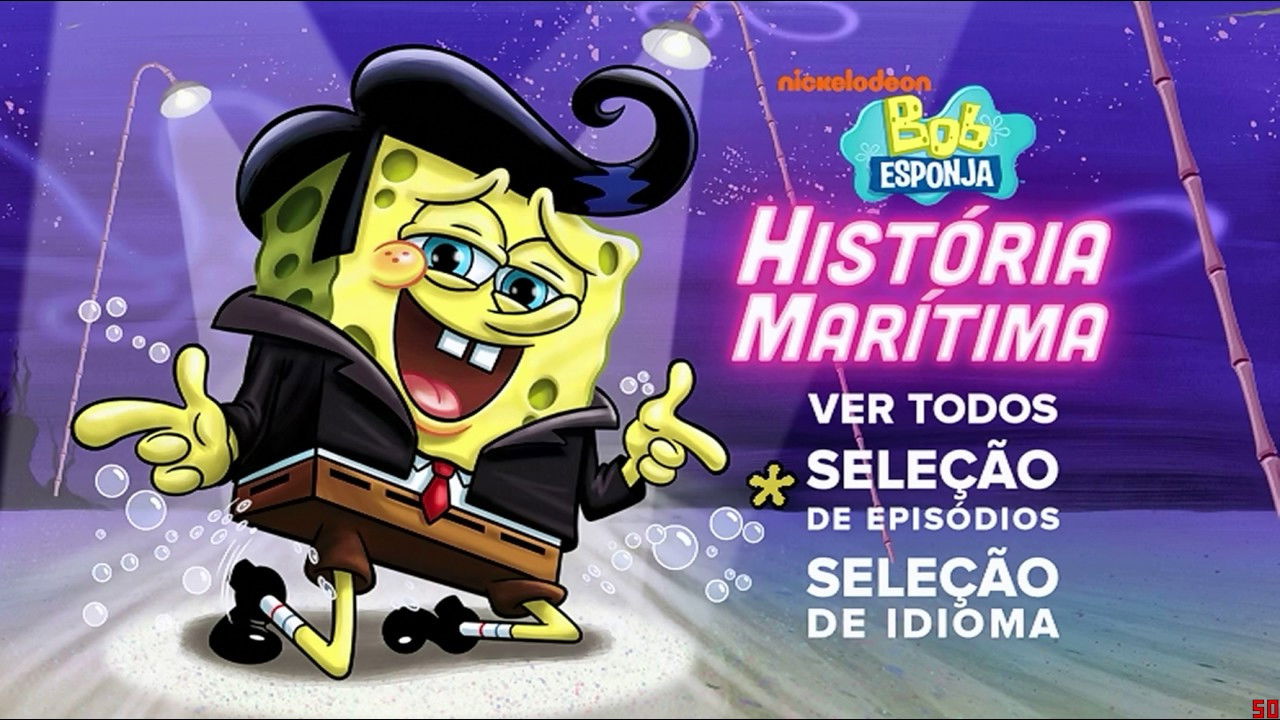 Bob Esponja - História Marítima backdrop