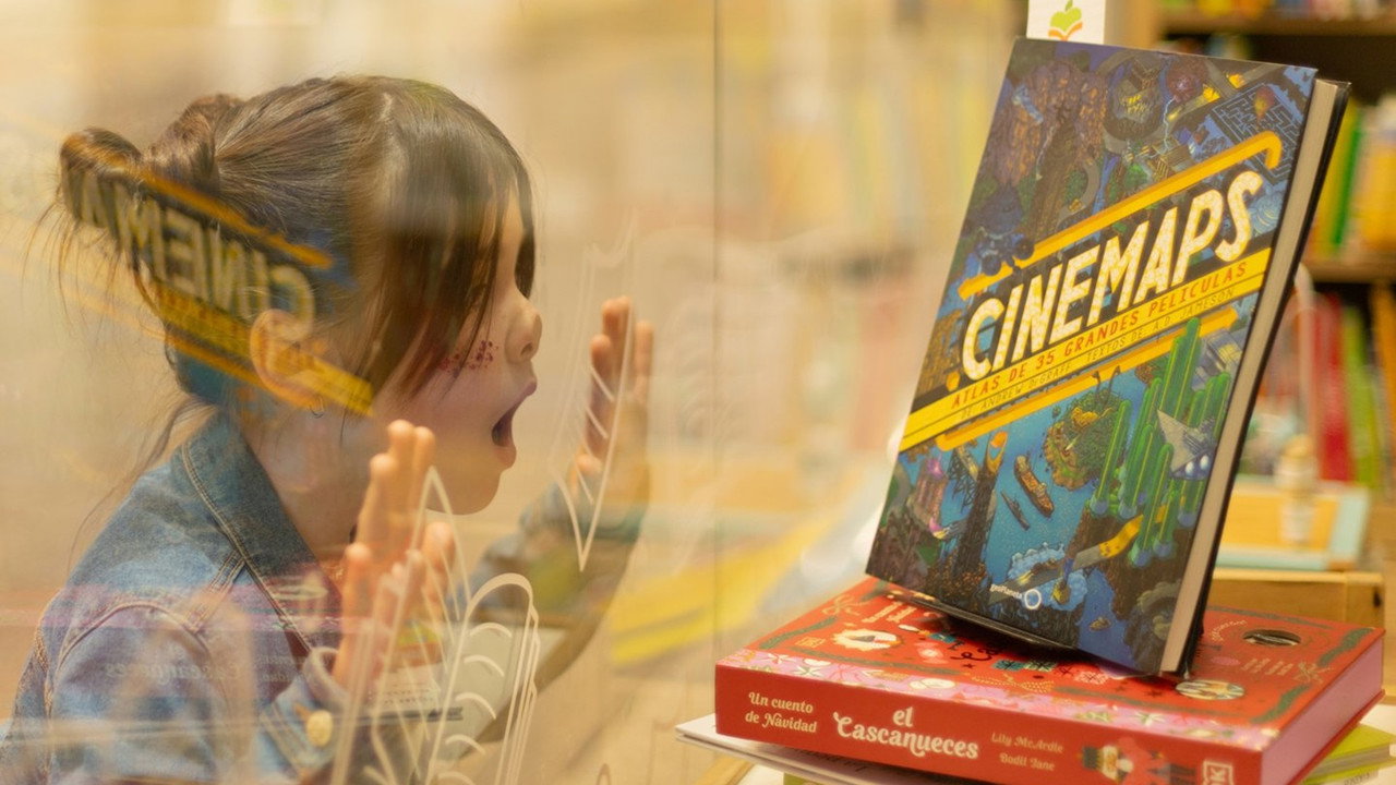 Girar para no caerse backdrop