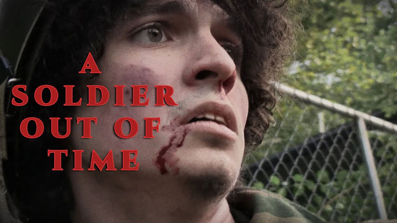 A Soldier Out of Time backdrop