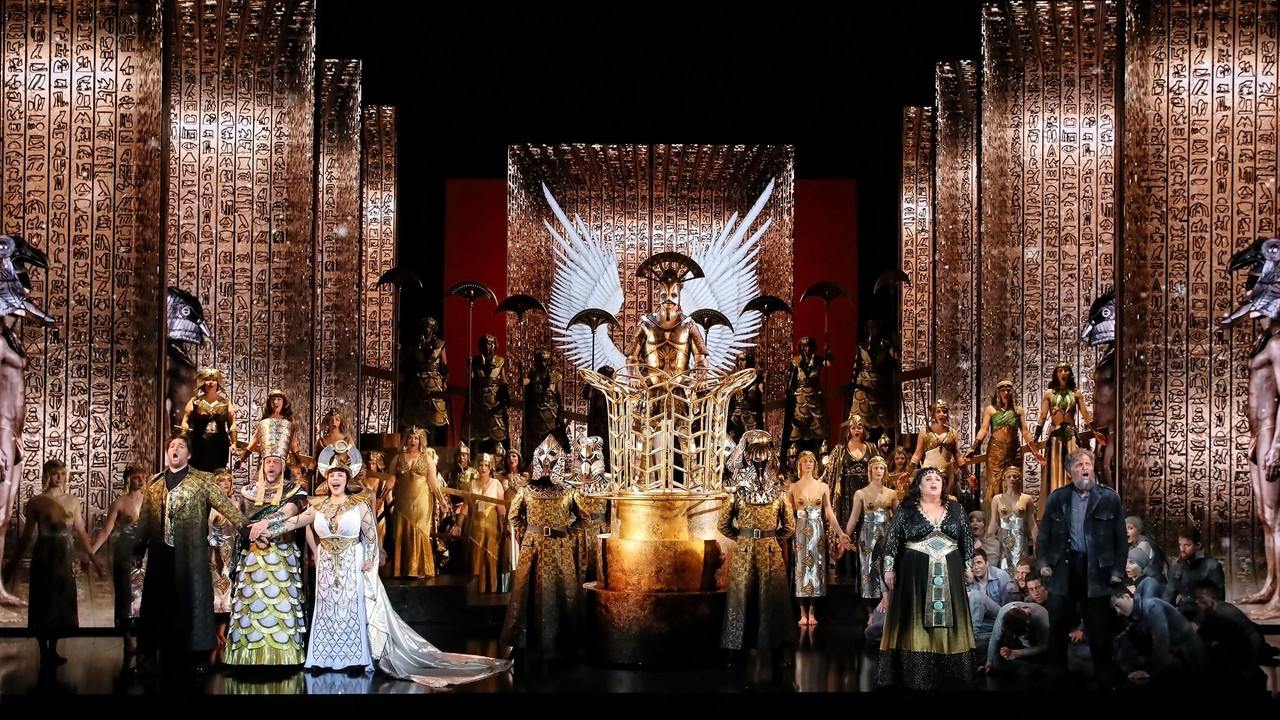 Opera Australia: Aida backdrop