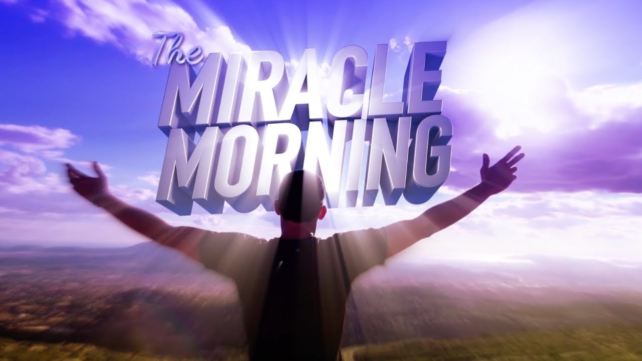 The Miracle Morning backdrop