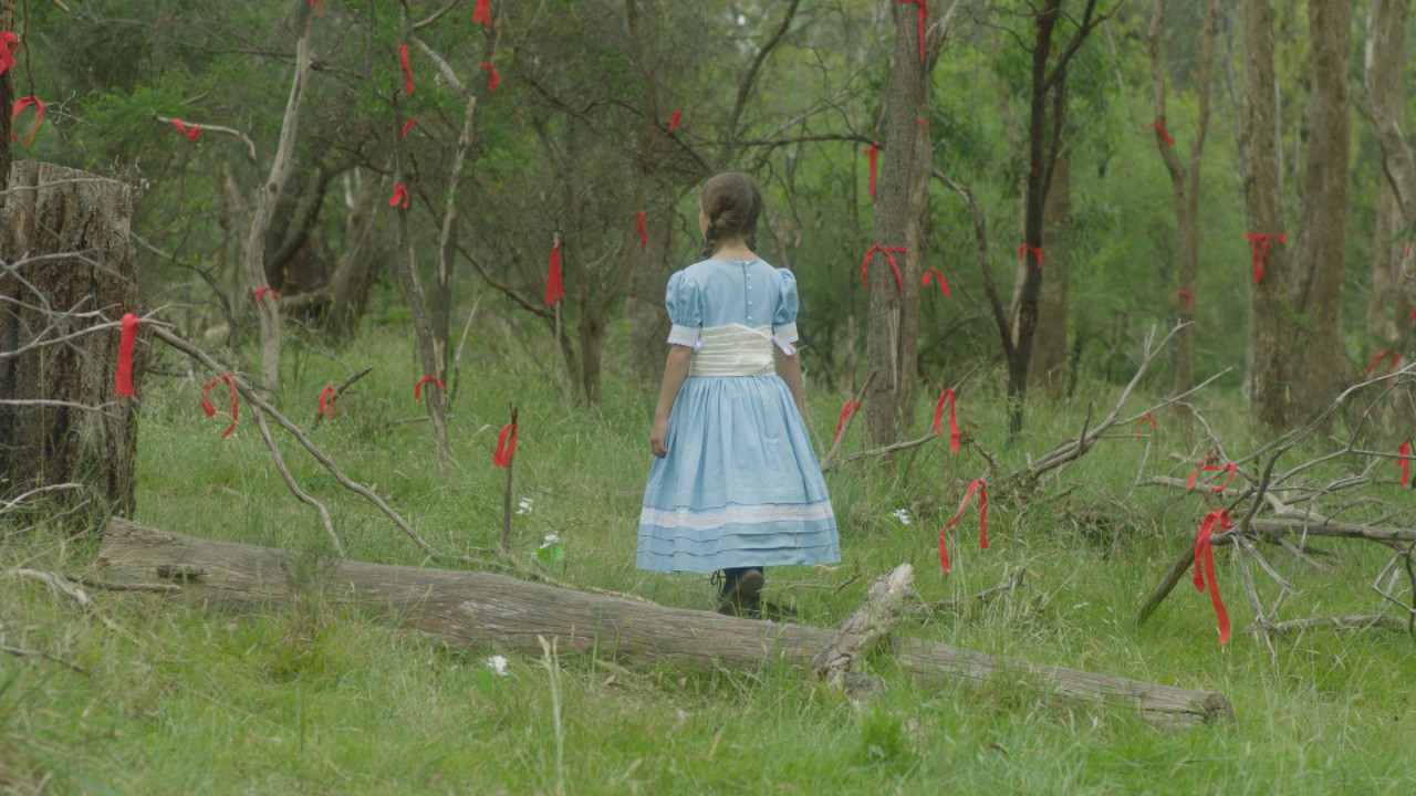 Following the Ribbon Trail backdrop