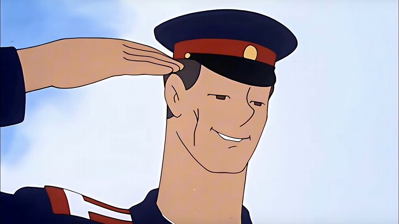 Uncle Stepa is a Policeman backdrop