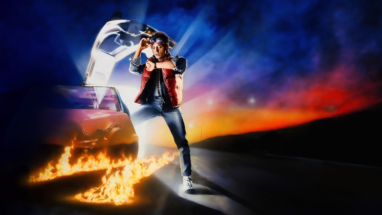 Back to the Future backdrop