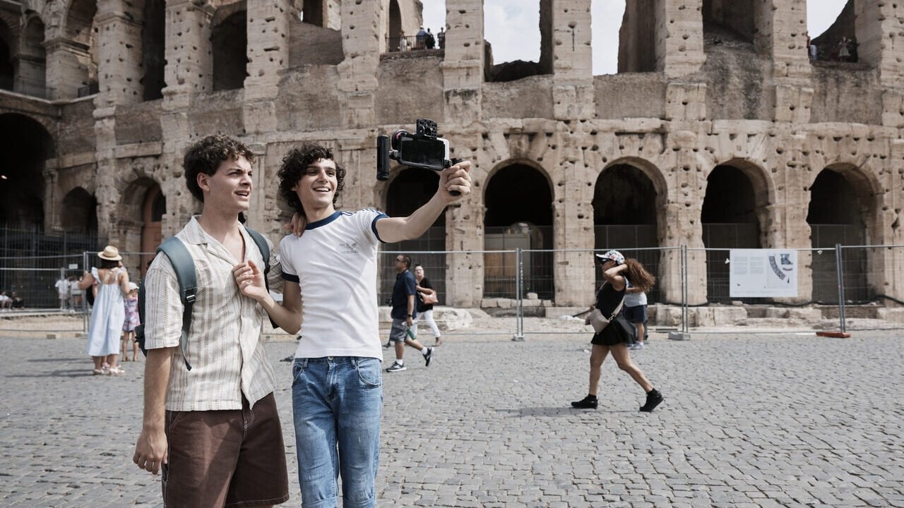 A True Story backdrop