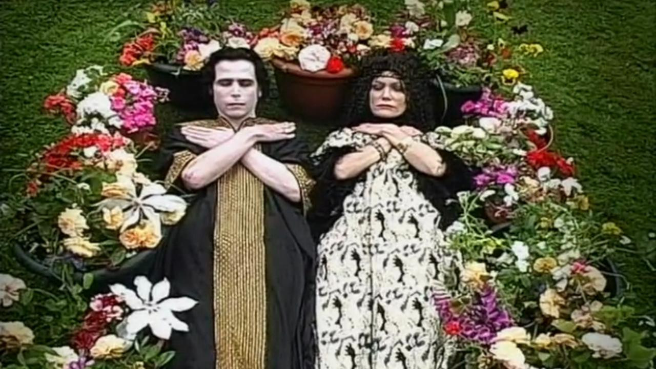 The Fall of the Louse of Usher backdrop