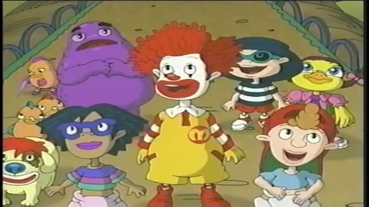The Wacky Adventures of Ronald McDonald: Birthday World backdrop