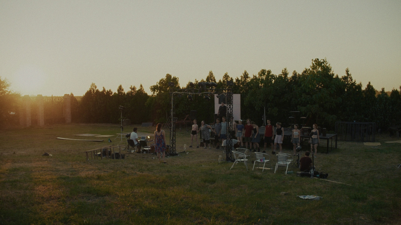 Theatre from Mud backdrop