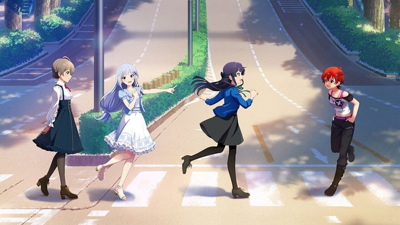 Ijigen Fes IDOLM@STER★♥Love Live! Uta Gassen backdrop