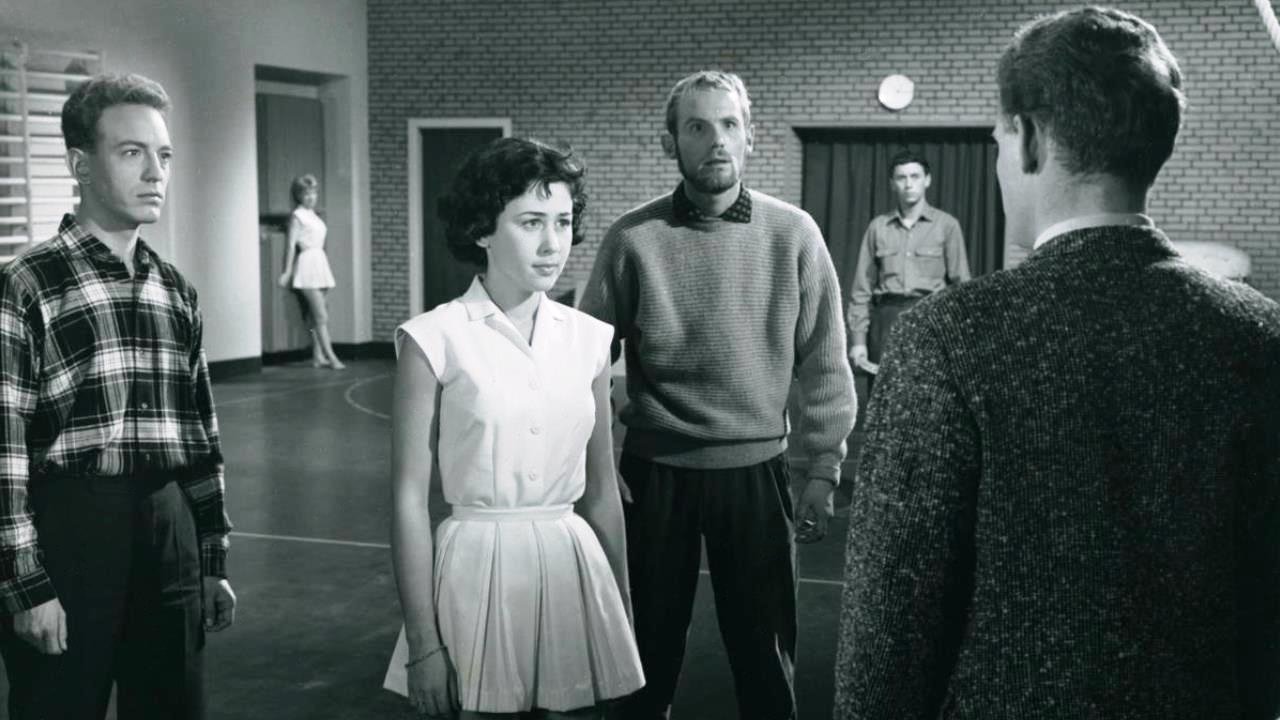 Gymnasiepigen backdrop