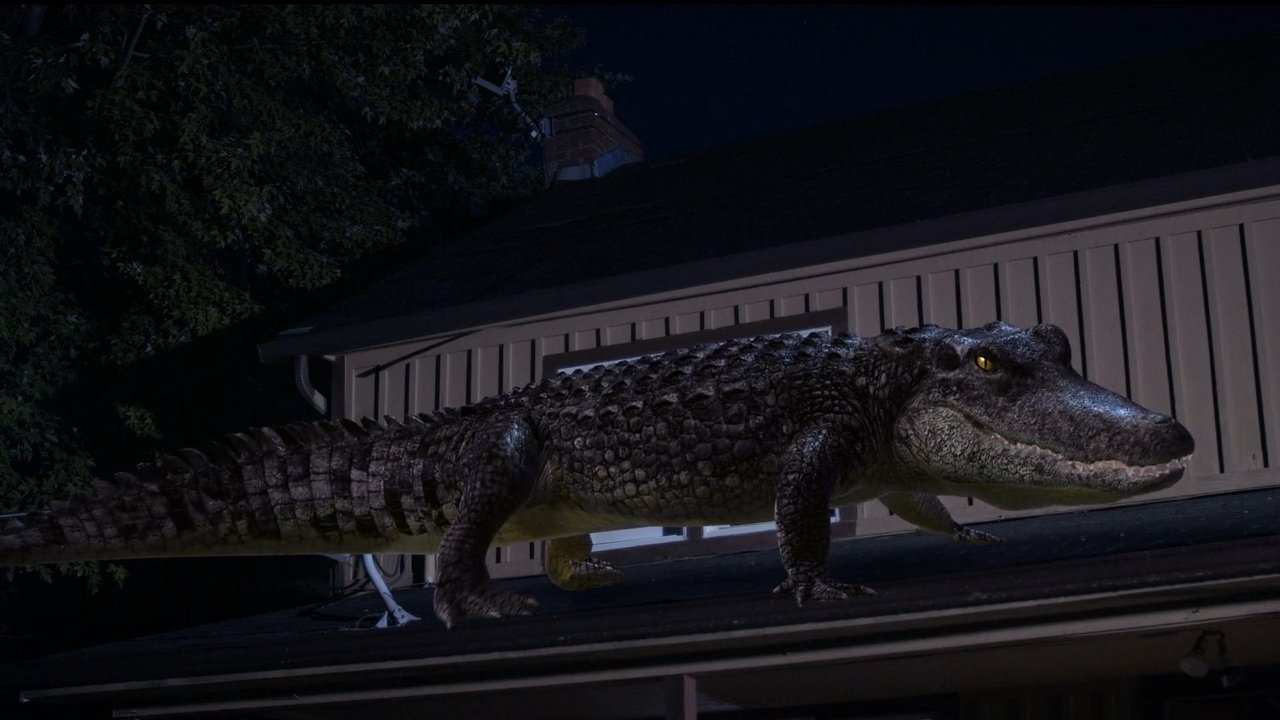 Bad CGI Gator backdrop