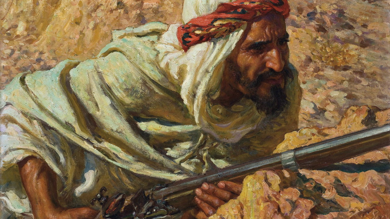 Hadj Nasreddine Dinet backdrop