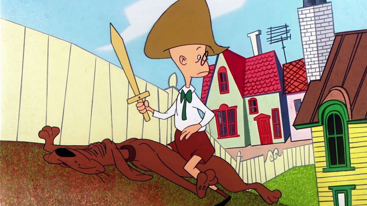 A Waggily Tale backdrop