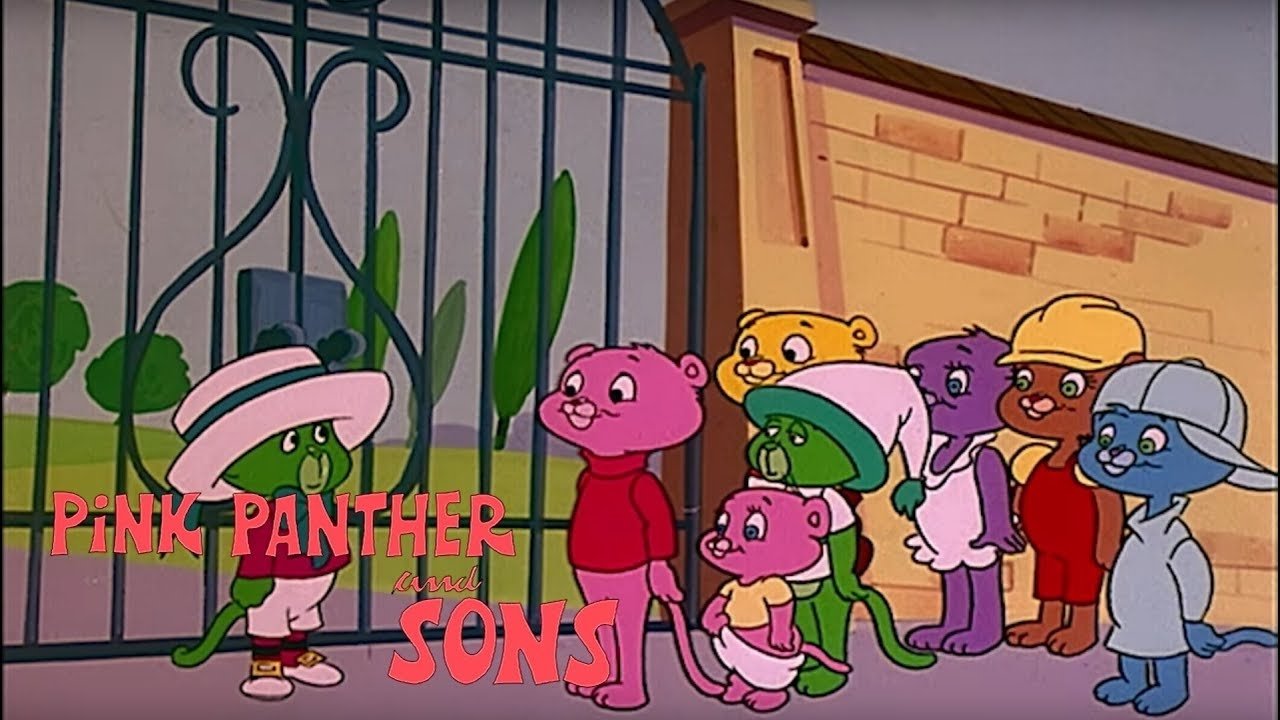 Pink Panther and Sons backdrop