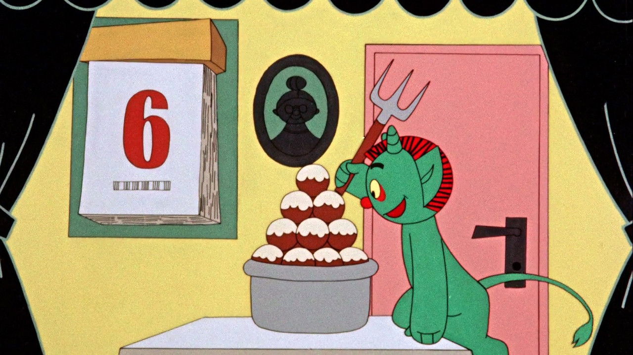 Alarm at the Puppet Theater backdrop