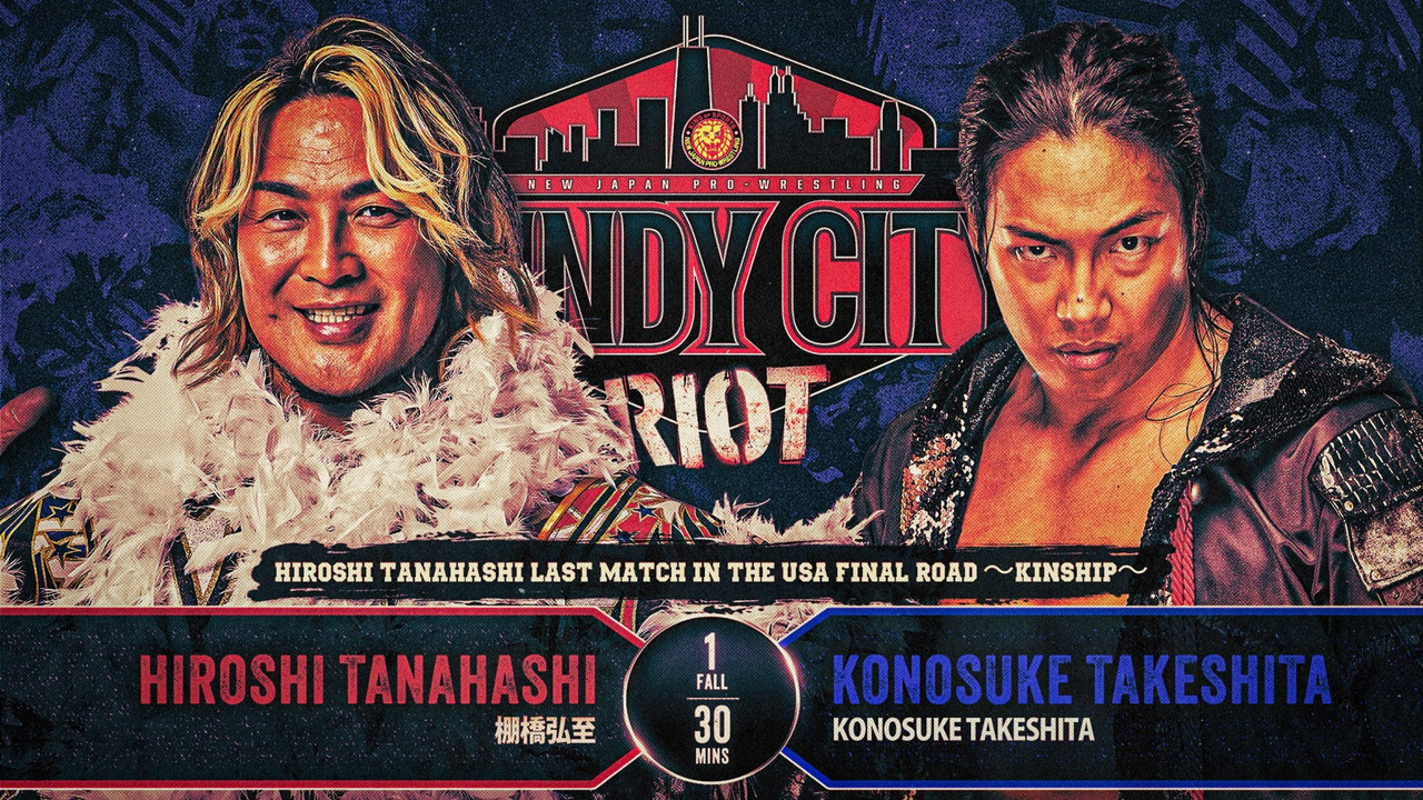NJPW Windy City Riot 2025 backdrop