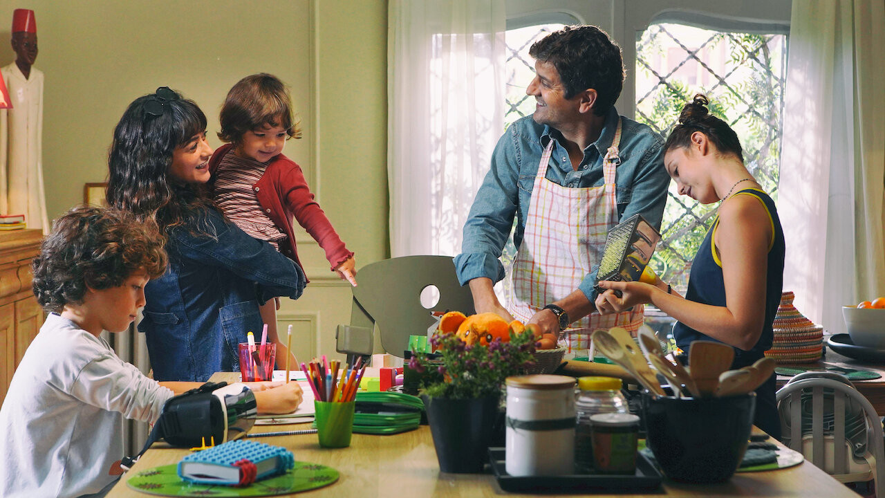 When Mom Is Away backdrop