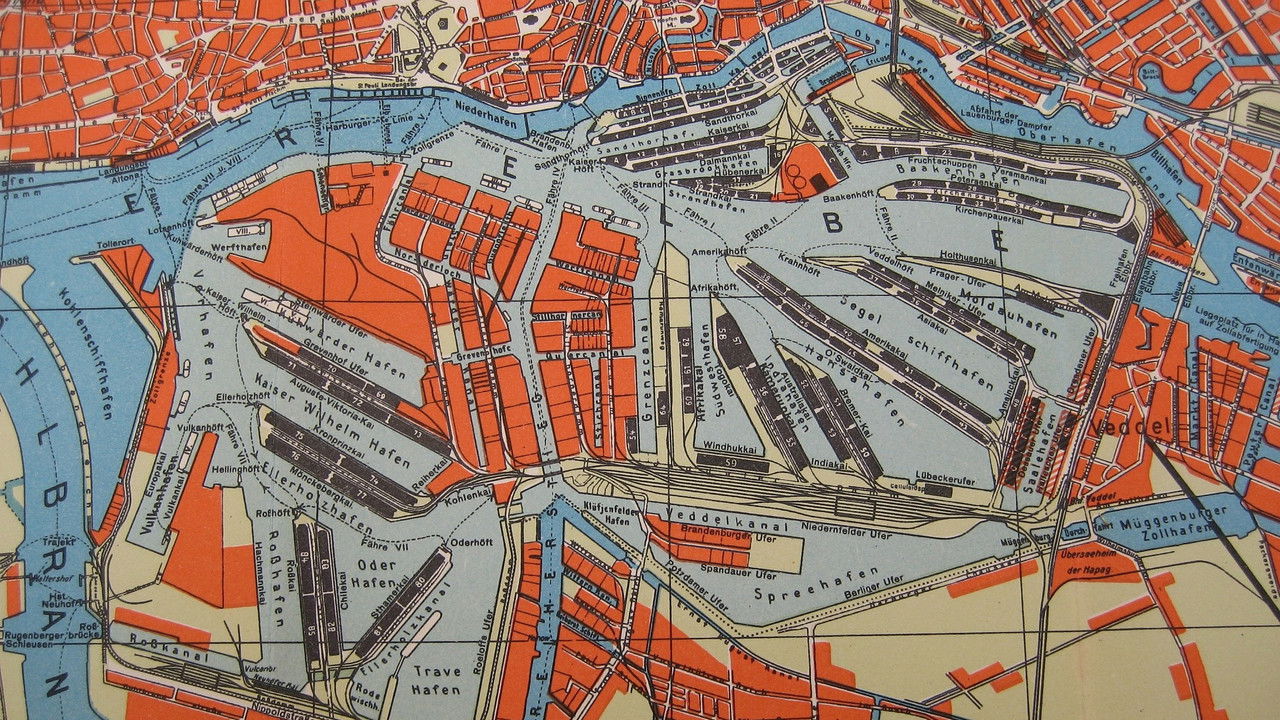 Der Hamburger Hafen 1938 backdrop