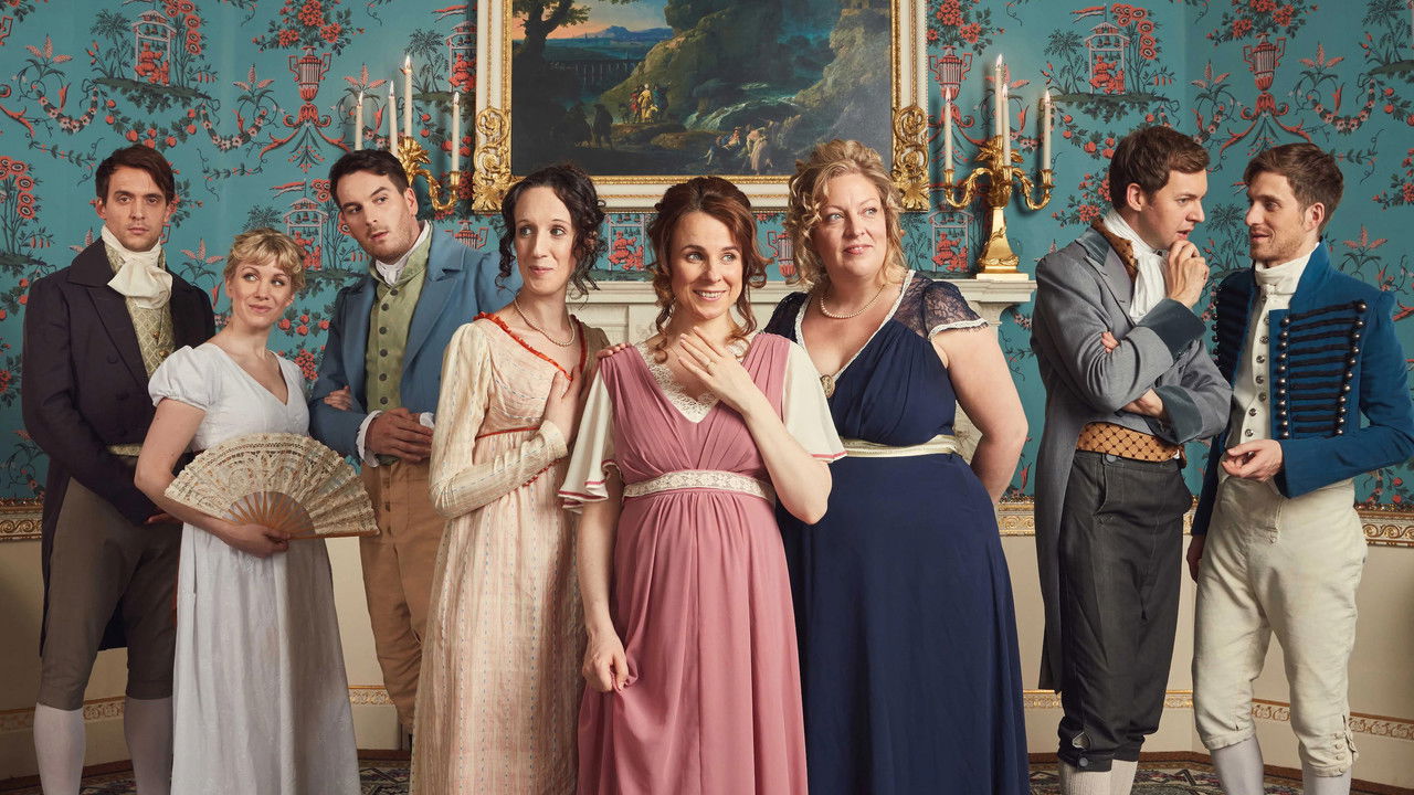 Austentatious - Queer Eye for the Regency Guy backdrop