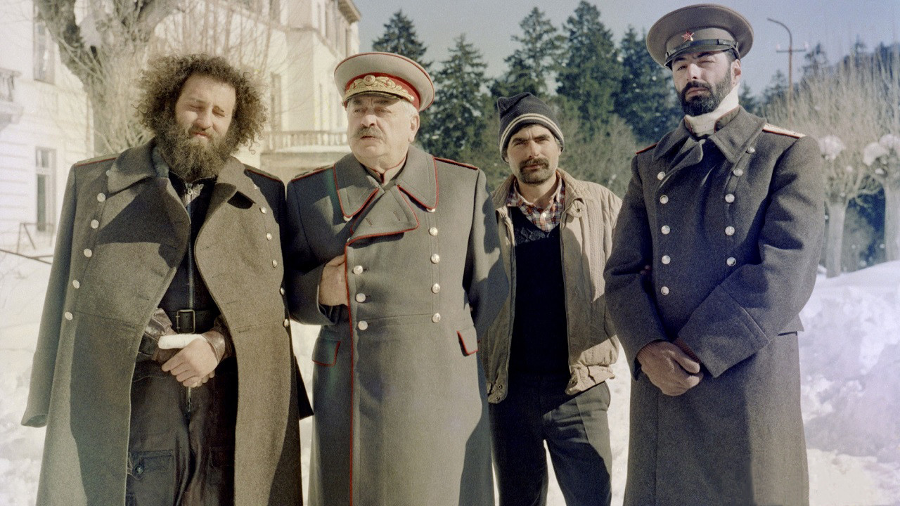 Comrade Stalin Goes to Africa backdrop