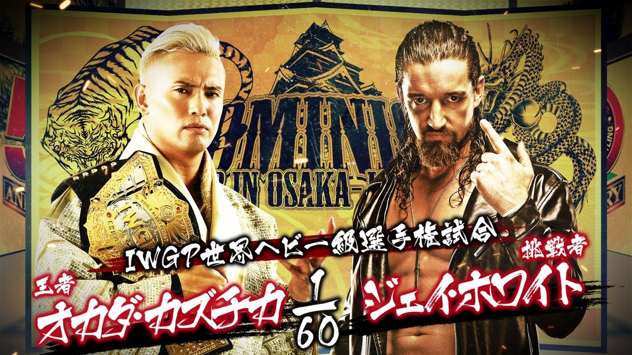 NJPW Dominion 6.12 In Osaka-Jo Hall backdrop