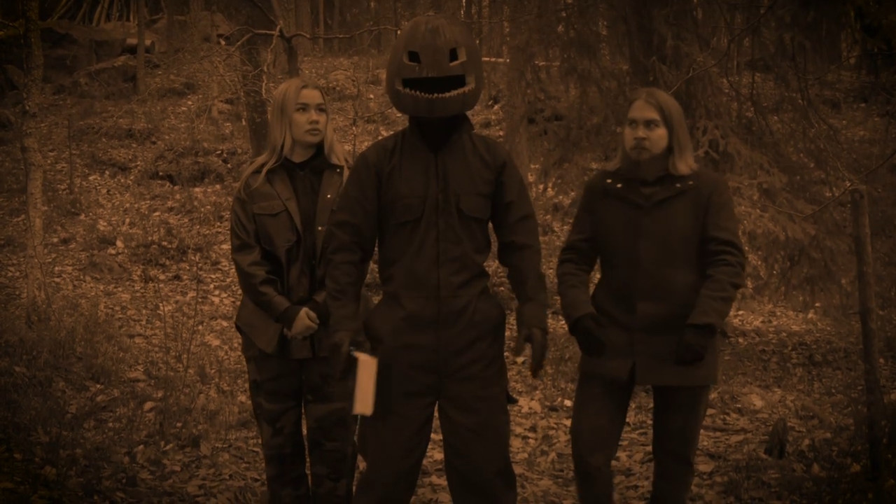 THE PUMPKIN-MAN AWAKENS backdrop