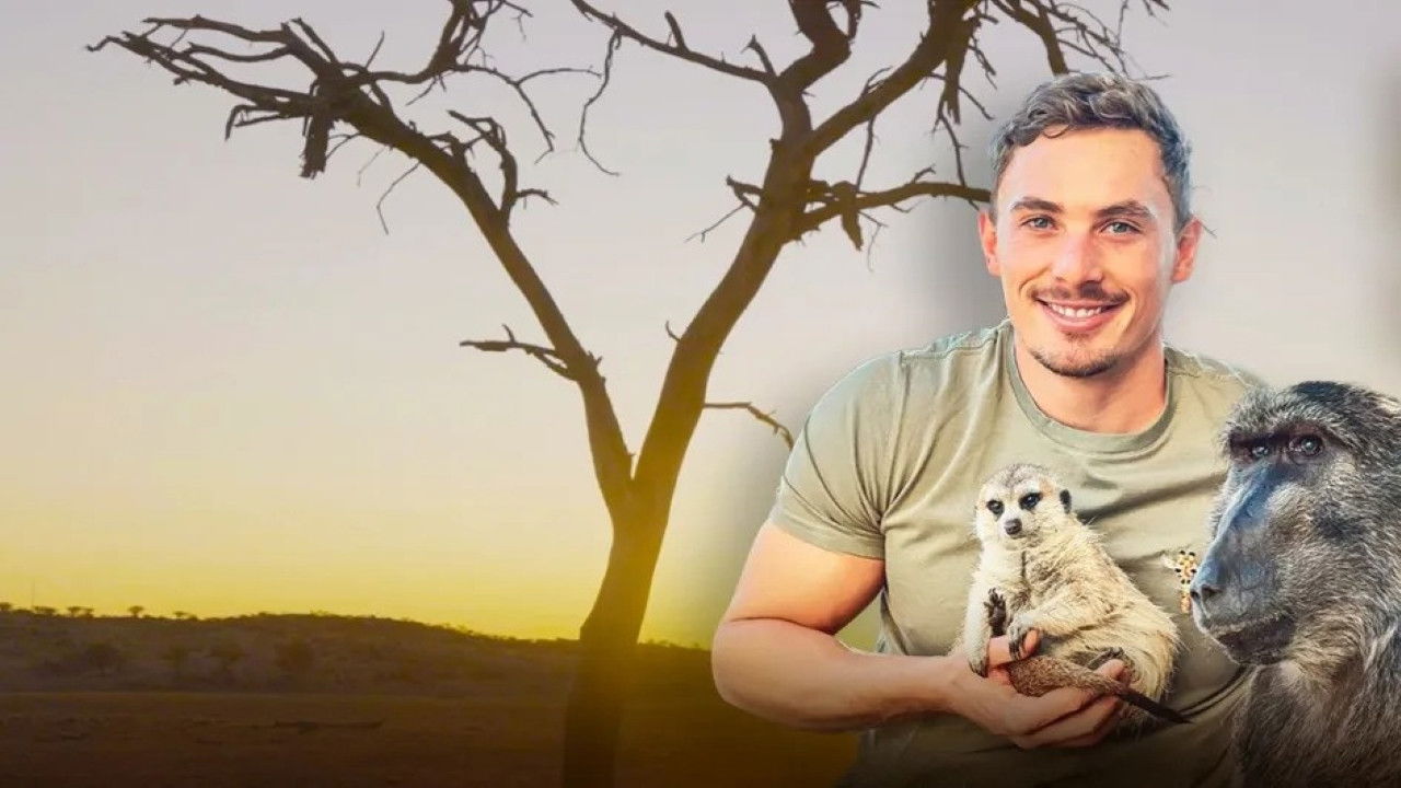 Ruben in Namibië backdrop