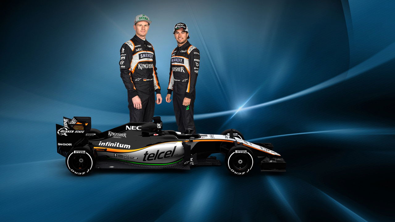 Superautos: Sahara Force India backdrop