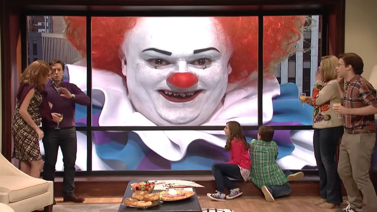 An SNL Thanksgiving backdrop